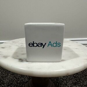 eBay Ads 2023 White Plant Holder / Vase